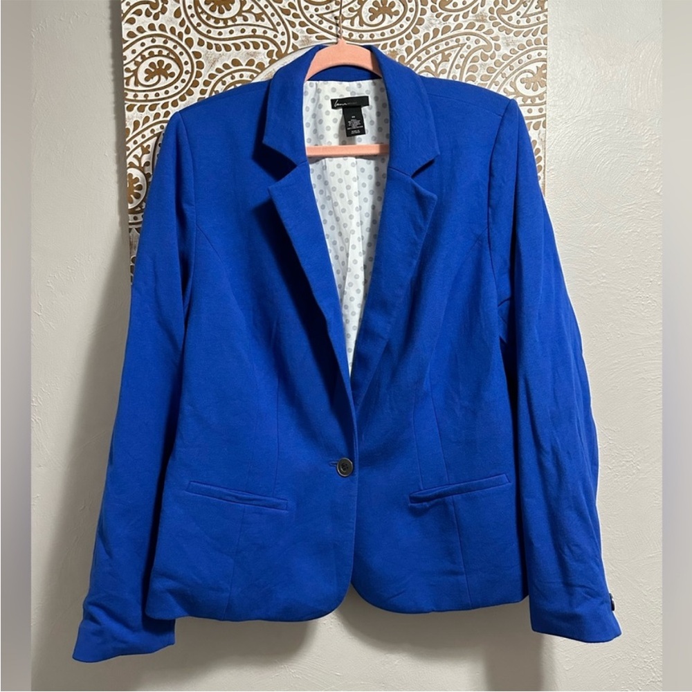 Lane Bryant Blue Blazer